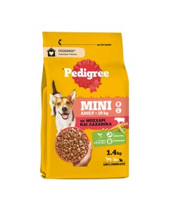 Pedigree Adult Mini με Μοσχάρι & Λαχανικά 1.4kg