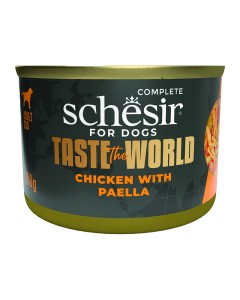 Schesir Dog Κοτόπουλο με Παέγια 150gr