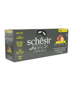 Schesir Cat After Dark Multipack 12x80gr