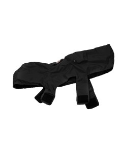 Record Αδιάβροχο Σκύλου Μαύρο Pocket XL 52-70cm