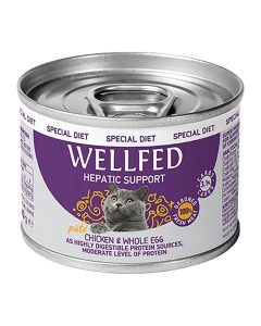 Wellfed Hepatic Κοτόπουλο & Αυγό σε Πατέ 200gr