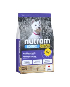 Nutram S7 Sound Balanced Wellness Adult Small Breed Chicken 5.4kg