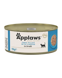 Applaws Cat Τόνος Φιλέτο με Τυρί σε Ζωμό Κονσέρβα 156gr