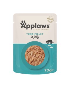 Applaws Cat Φιλέτο Τόνος σε Ζελέ Φακελάκι 70gr