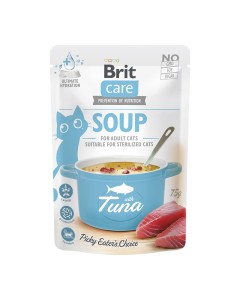 Brit Care Cat Soup Tuna 75gr