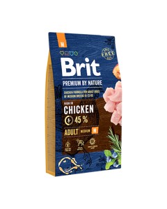 Brit Premium By Nature Adult Medium 3kg
