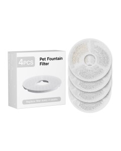Pet Interest Ανταλλακτικά Φίλτρα 4τμχ για Συντριβάνι Led Light (05565-05566)