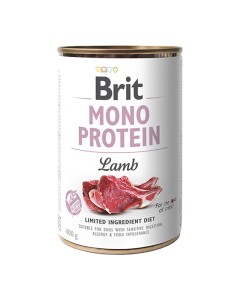 Brit Dog Can Monoprotein Lamb 400gr