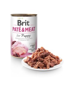 Brit Dog Can Pate & Meat Puppy 800gr