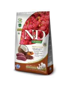 N&D Quinoa Dog Skin & Coat με Ελάφι 2.5kg
