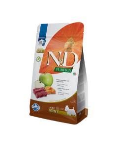 N&D Pumpkin Dog Adult Mini με Ελάφι, Κολοκύθα & Μήλο 2kg