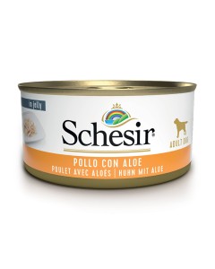 Schesir Dog Κοτόπουλο & Αλόη 150gr