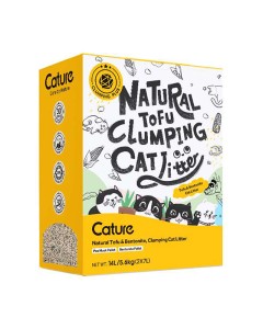 Cature Tofu Bentonite Cat Litter 14L