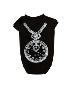 Pet Μπλούζα Σκύλου Black Clock M 29cm