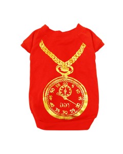 Pet Μπλούζα Σκύλου Red Clock M 29cm