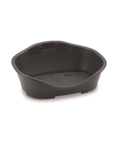 Stefanplast Sleeper 5 Κρεβάτι Πλαστικό Γκρι Σκούρο 96x68x37.5cm