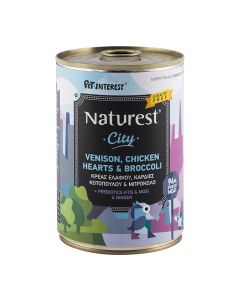Naturest City Ελάφι, Καρδιές Κοτόπουλου & Μπρόκολο 400gr