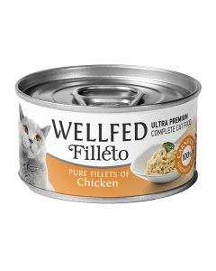 Wellfed Filleto Φιλετάκια Κοτόπουλο 70gr