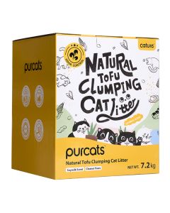 Cature Pure Tofu Clumping Cat Litter Milky Scent 18L