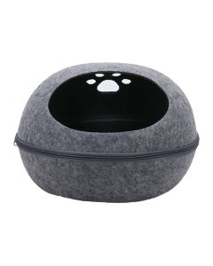 Pet Φωλιά Σκύλου-Γάτας Γκρι 50x38x22cm