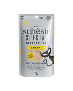 Schesir Cat Special Exigent Κοτόπουλο & Συκώτι Πάπιας 70gr