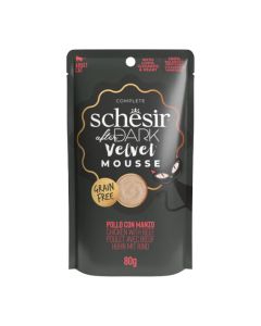 Schesir Cat After Dark Pouch Μους Κοτόπουλο & Βοδινό 80gr