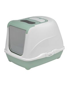 Moderna Flip Cat Jumbo Κλειστή Τουαλέτα Γάτας Soft Green 57.6x43.9x41cm