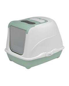 Moderna Flip Cat Κλειστή Τουαλέτα Γάτας Soft Green 50x39x37cm