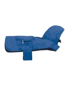 Record Αδιάβροχο Σκύλου Μπλε Pocket S 35cm