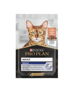 Purina Pro Plan Cat Indoor Σολομός σε Σάλτσα 85gr
