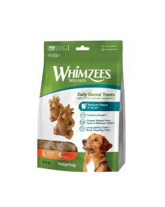 Whimzees Hedgehog L 6τμχ