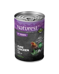 Naturest Chicken with Hemp Oil +7 Years 400gr