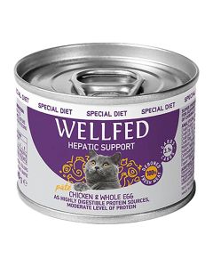 Wellfed Hepatic Κοτόπουλο & Αυγό σε Πατέ 200gr