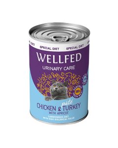 Wellfed Urinary Κοτόπουλο & Γαλοπούλα σε Πατέ 400gr