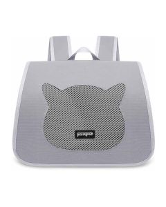 Pet Τσάντα Μεταφοράς Γκρι 41x25x30cm