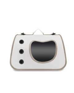 Pet Τσάντα Μεταφοράς Λευκή 40x26x26cm