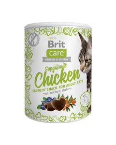 Brit Care Cat Crunchy Snacks Superfruits & Chicken 100gr