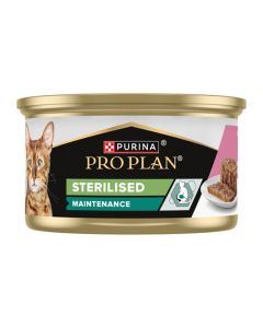 Purina Pro Plan Cat Sterilized Maintenance Tόνος & Σολομός Πατέ 85gr