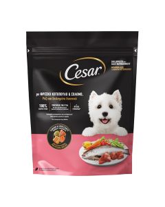 Cesar Adult Dog Κοτόπουλο, Σολομός & Λαχανικά 800gr