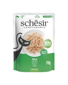 Schesir Cat Jelly Κοτόπουλο Pouch 70gr