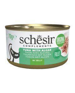 Schesir Cat Τόνος & Φύκια σε Ζελέ 70gr