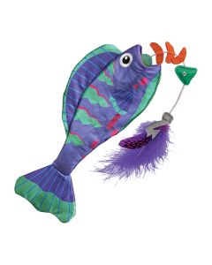 KONG Παιχνίδι Γάτας Wrangler Angler Fish 29x15cm