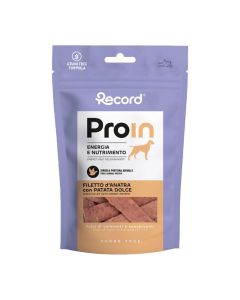 Record ProIn Λιχουδιά Σκύλου Bars Πάπια & Γλυκοπατάτα 75gr