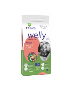 Welly Cat Adult Salmon & Rice 15kg