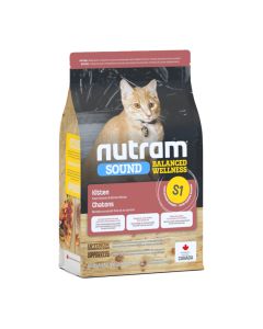 Nutram S1 Sound Balanced Wellness Kitten Chicken & Salmon 1.13kg