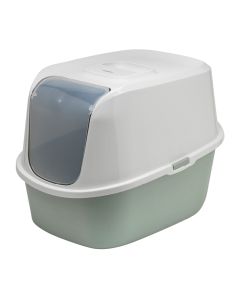 Moderna Just Easy Κλειστή Τουαλέτα Γάτας Πράσινο 51x38.9x38.7cm