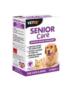 VetIQ Senior Care Cats & Dogs 45tabs