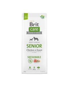 Brit Care Sustainable Dog Senior Chicken & Insect 12kg