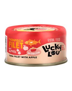 Lucky Lou ExtraFood Φιλέτο Τόνου με Μήλο σε Ζωμό 70gr