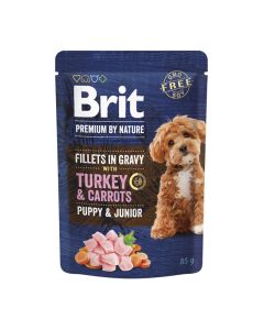 Brit Premium By Nature Puppy Turkey & Carrots 85gr